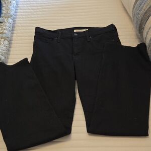 Classic Black Levi Bootcut Women's Jeans